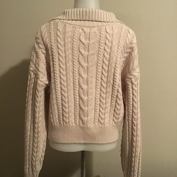 😎#55, HAPPILY GREY, new cond. gorgeous rib knit, chest=21/length=18, sleeves=21 - Picture 3 of 6